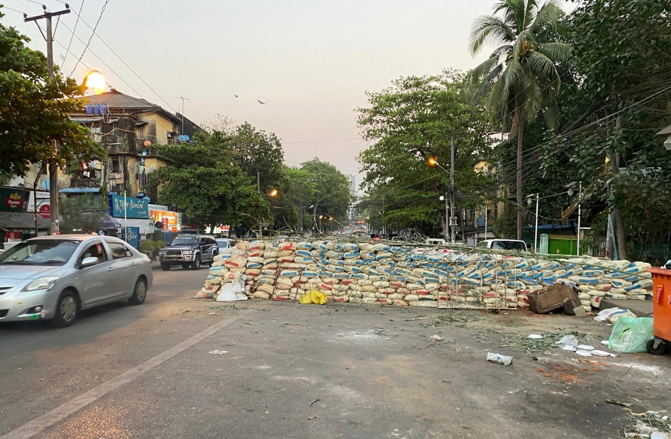 Barricade upgrade_Yangon_2021